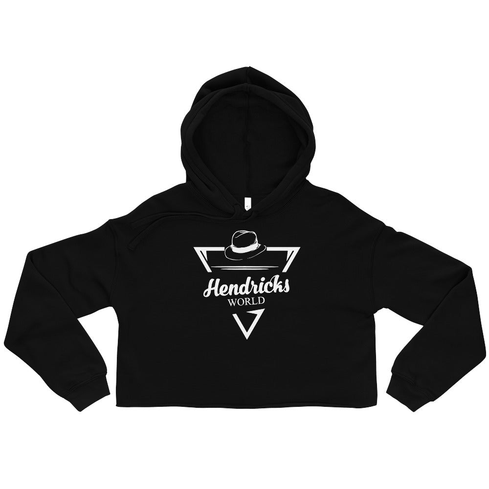 Hendrick's World Crop Hoodie